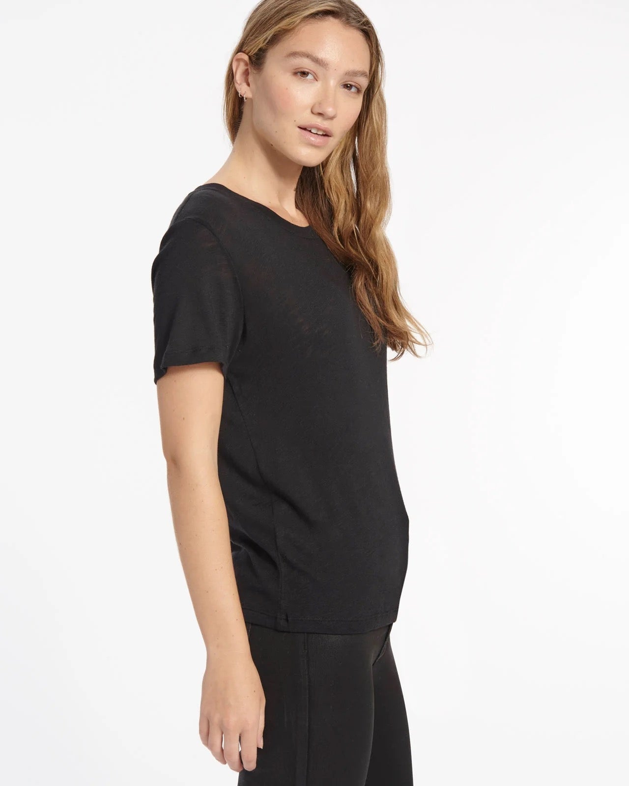 SPLENDID SPLENDID Zoe Slub Crew Tee