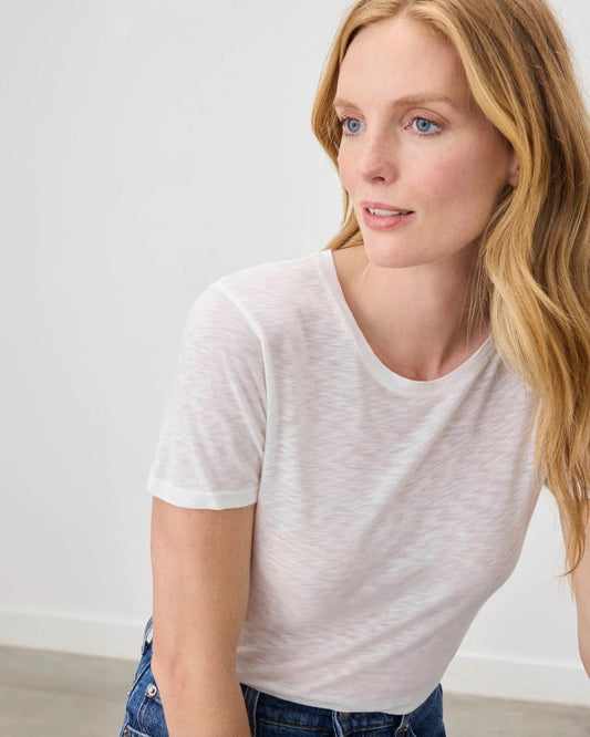 SPLENDID SPLENDID Zoe Slub Crew Tee