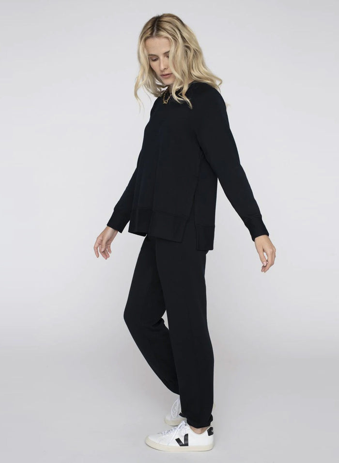 STATESIDE STATESIDE Softest Fleece Pocket Pant BLACK