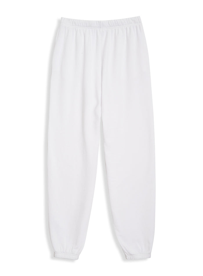 STATESIDE STATESIDE Softest Fleece Pocket Pant WHITE