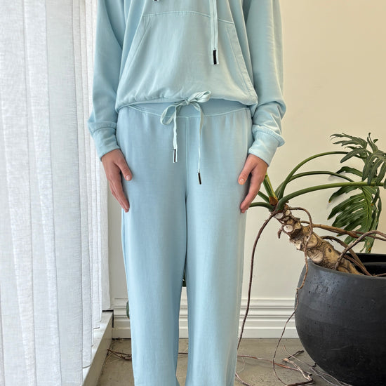 STATESIDE STATESIDE Softest Fleece Drawstring Pant CRYSTAL BLUE