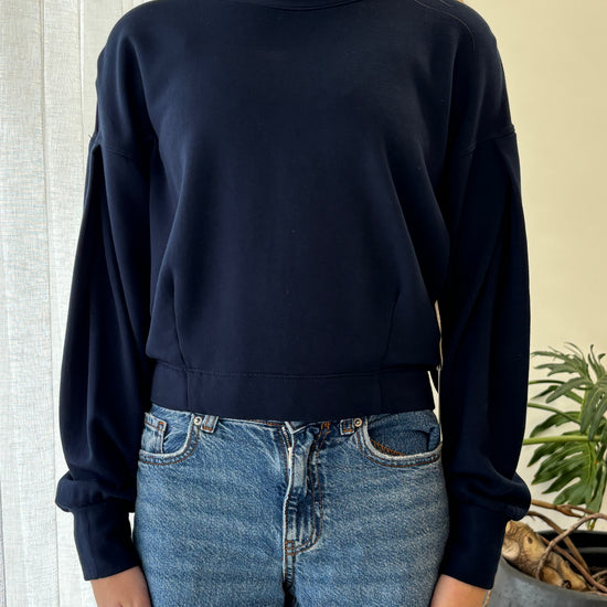 STATESIDE STATESIDE Softest Fleece Cropped Pullover
