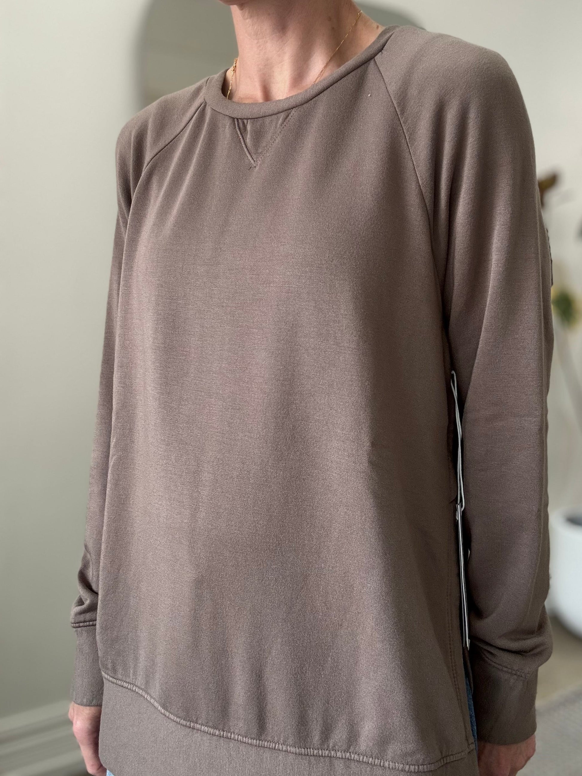 STATESIDE STATESIDE Softest Fleece Raglan Sweat