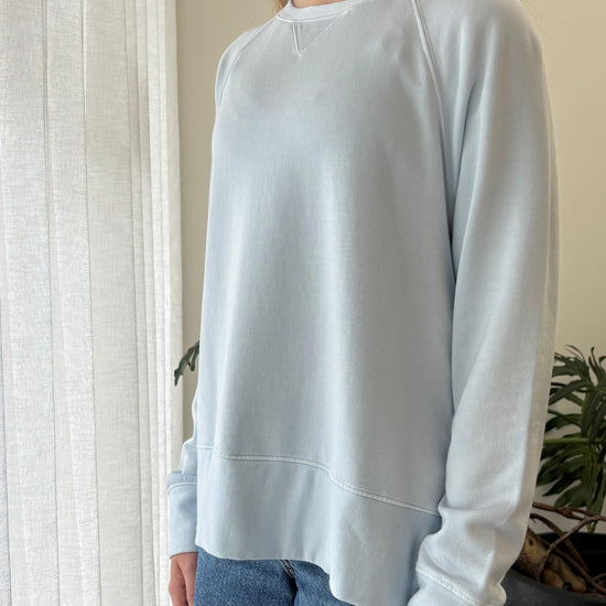 STATESIDE STATESIDE Softest Fleece Raglan Sweat BLUE HAZE