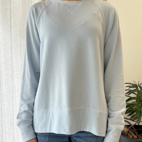 STATESIDE STATESIDE Softest Fleece Raglan Sweat BLUE HAZE