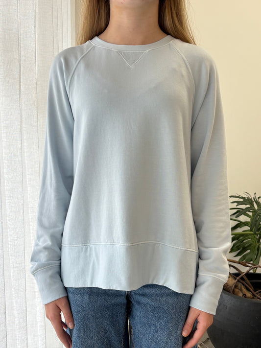STATESIDE STATESIDE Softest Fleece Raglan Sweat BLUE HAZE