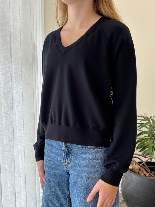 STATESIDE STATESIDE Softest Fleece V Neck Sweatshirt