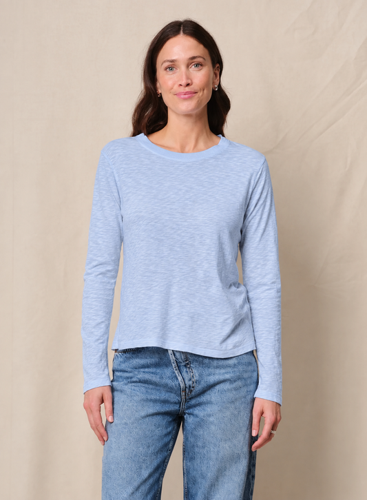 STATESIDE STATESIDE Supima L/S Tee BLUE