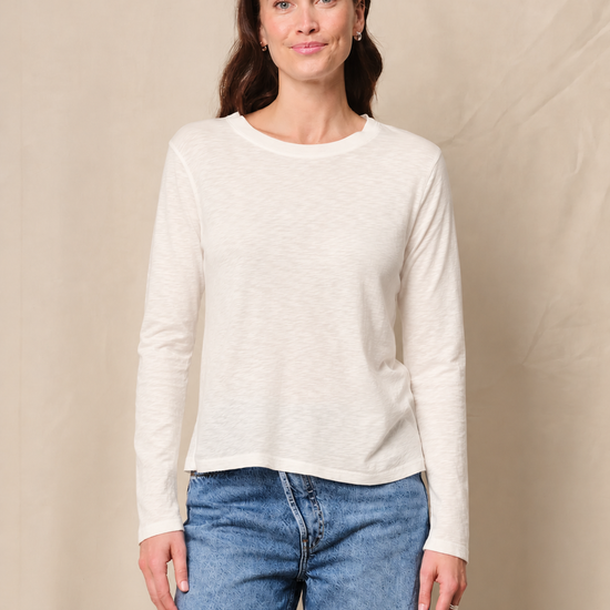 STATESIDE STATESIDE Supima L/S Tee CREAM