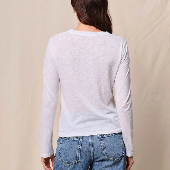 STATESIDE STATESIDE Supima L/S Tee WHITE