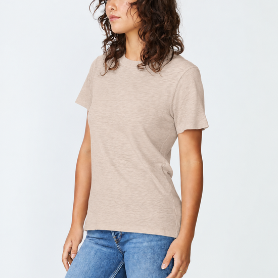 STATESIDE STATESIDE Supima S/S Crew Tee ALMOND