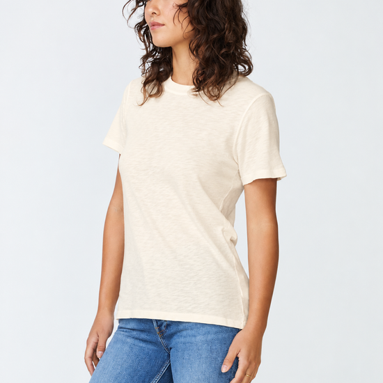 STATESIDE STATESIDE Supima S/S Crew Tee CREAM
