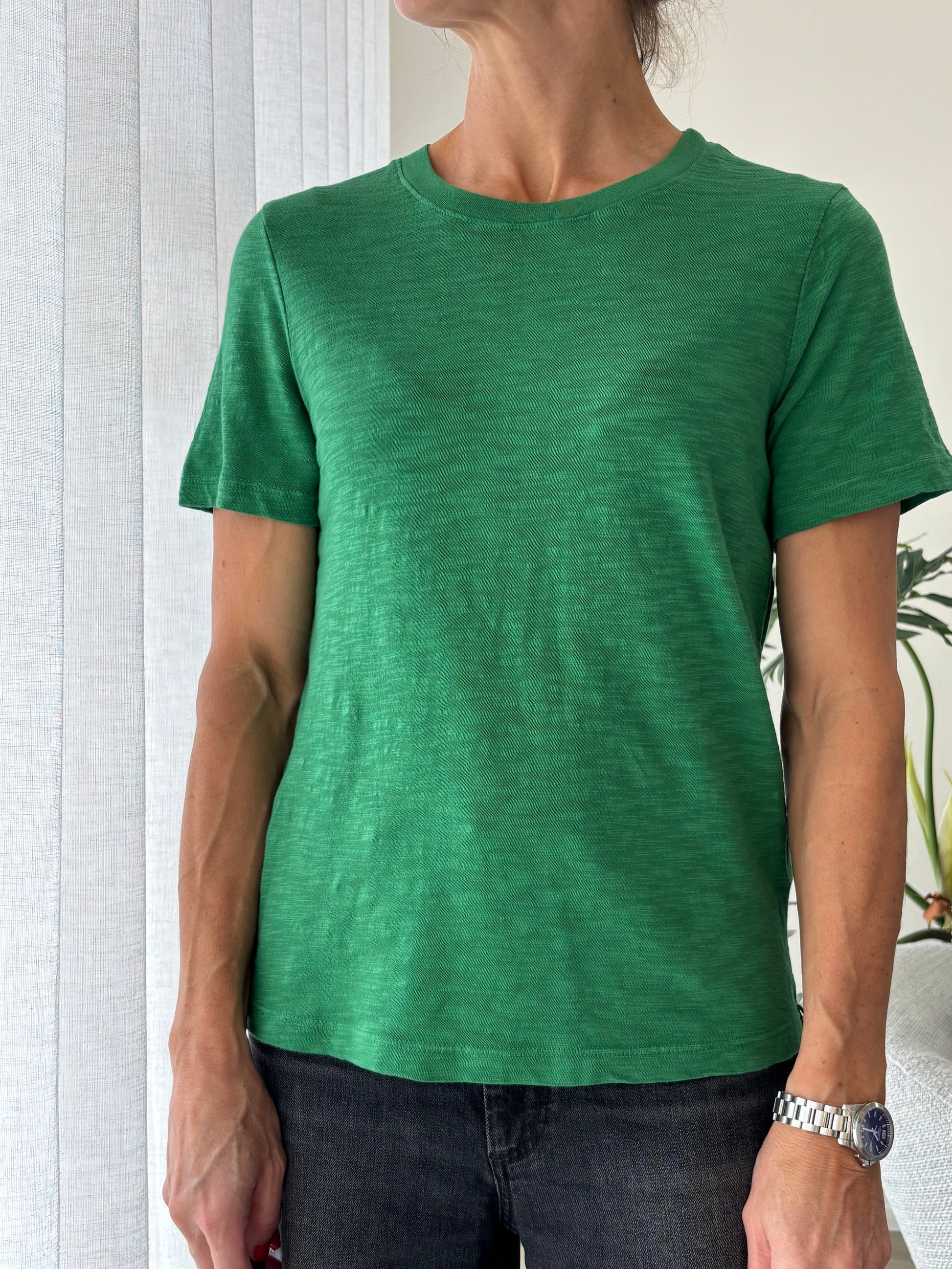 STATESIDE STATESIDE Supima S/S Crew Tee Jade Green