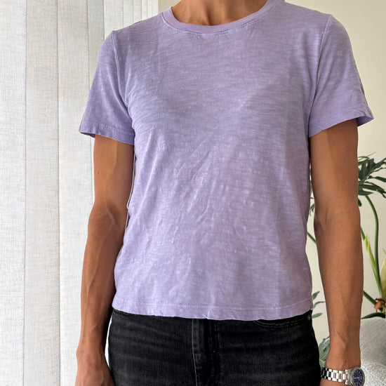 STATESIDE STATESIDE Supima S/S Crew Tee Lilac