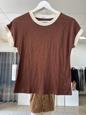 STATESIDE STATESIDE Supima Slub SS Ringer Tee