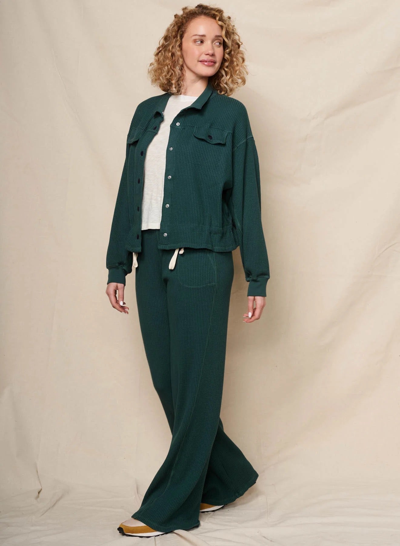 SUNDRY SUNDRY Waffle Cargo Jacket