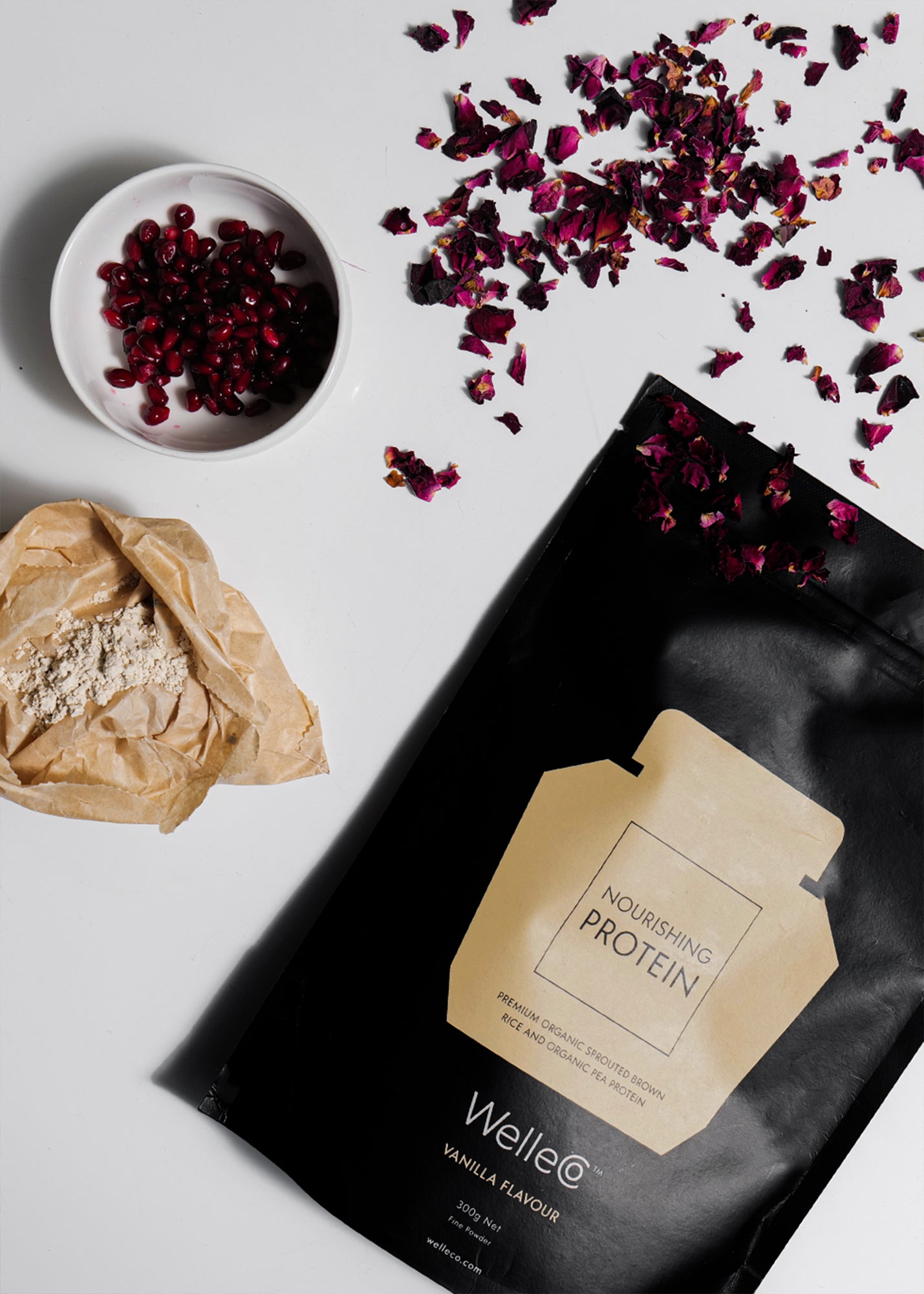THE SUPER ELIXIR WelleCo Nourishing Vanilla Protein Vanilla