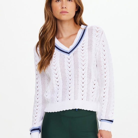 THE UPSIDE THE UPSIDE Citta Sonny V Neck Sweater