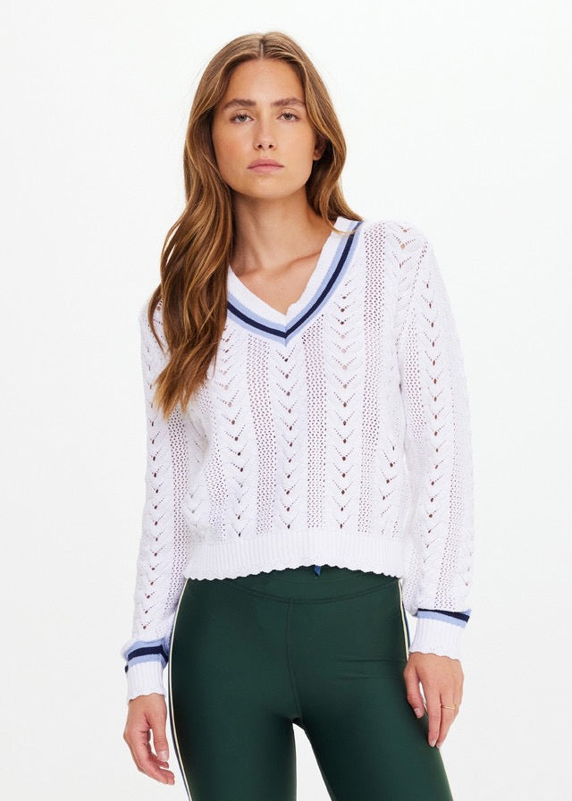 THE UPSIDE THE UPSIDE Citta Sonny V Neck Sweater