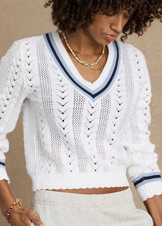 THE UPSIDE THE UPSIDE Citta Sonny V Neck Sweater