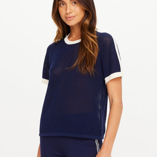 THE UPSIDE THE UPSIDE Fenway Jordan Knit Tee