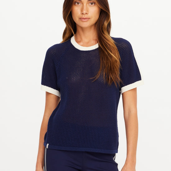 THE UPSIDE THE UPSIDE Fenway Jordan Knit Tee