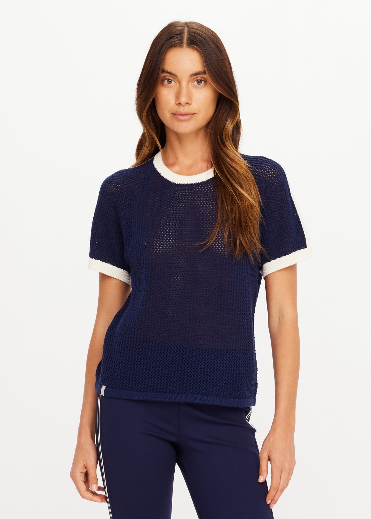 THE UPSIDE THE UPSIDE Fenway Jordan Knit Tee