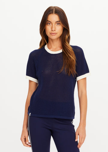 THE UPSIDE THE UPSIDE Fenway Jordan Knit Tee