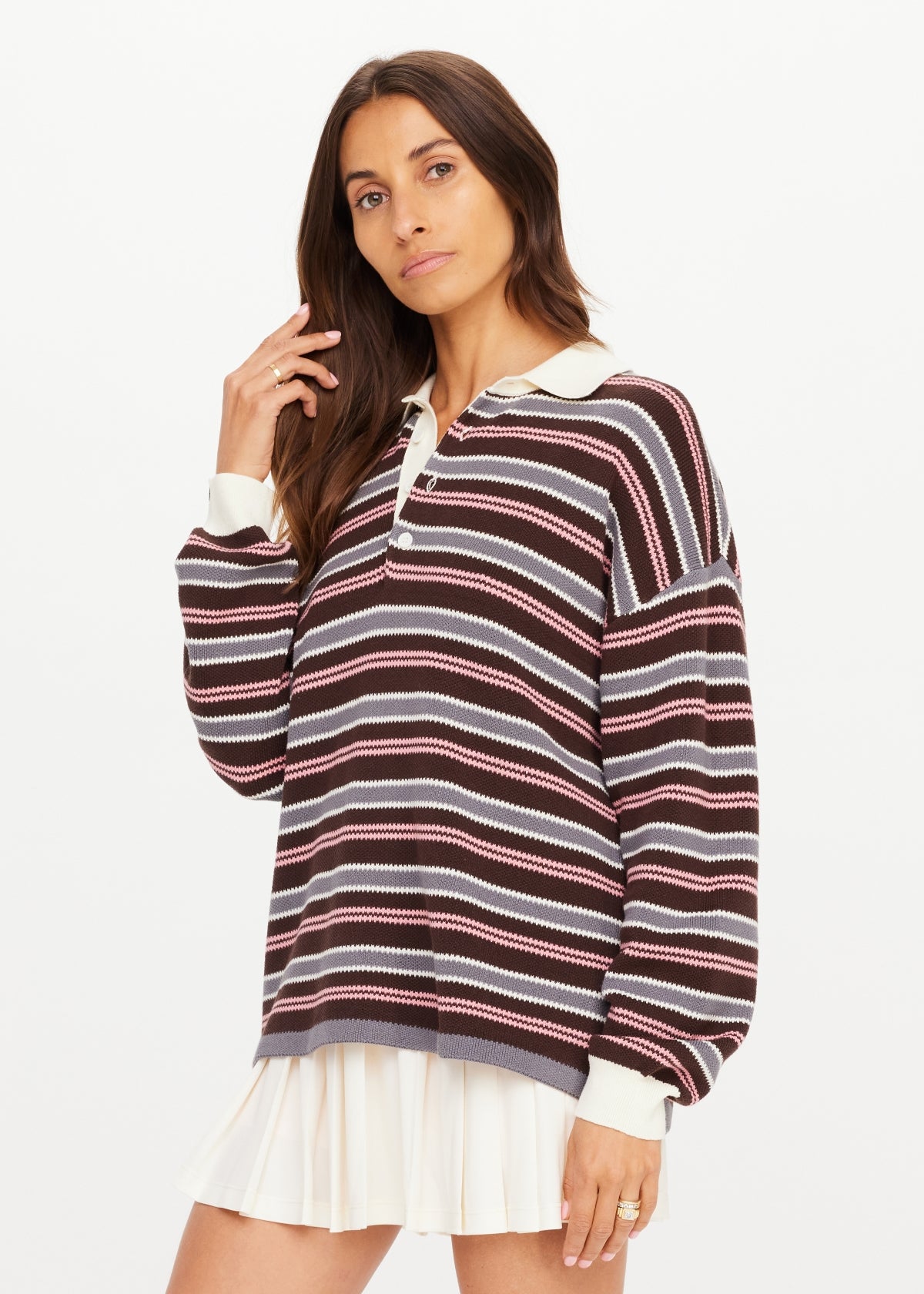 THE UPSIDE THE UPSIDE Wonder Knit Polo