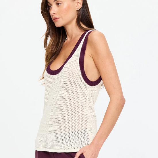 THE UPSIDE THE UPSIDE Fenway Wales Knit Tanks