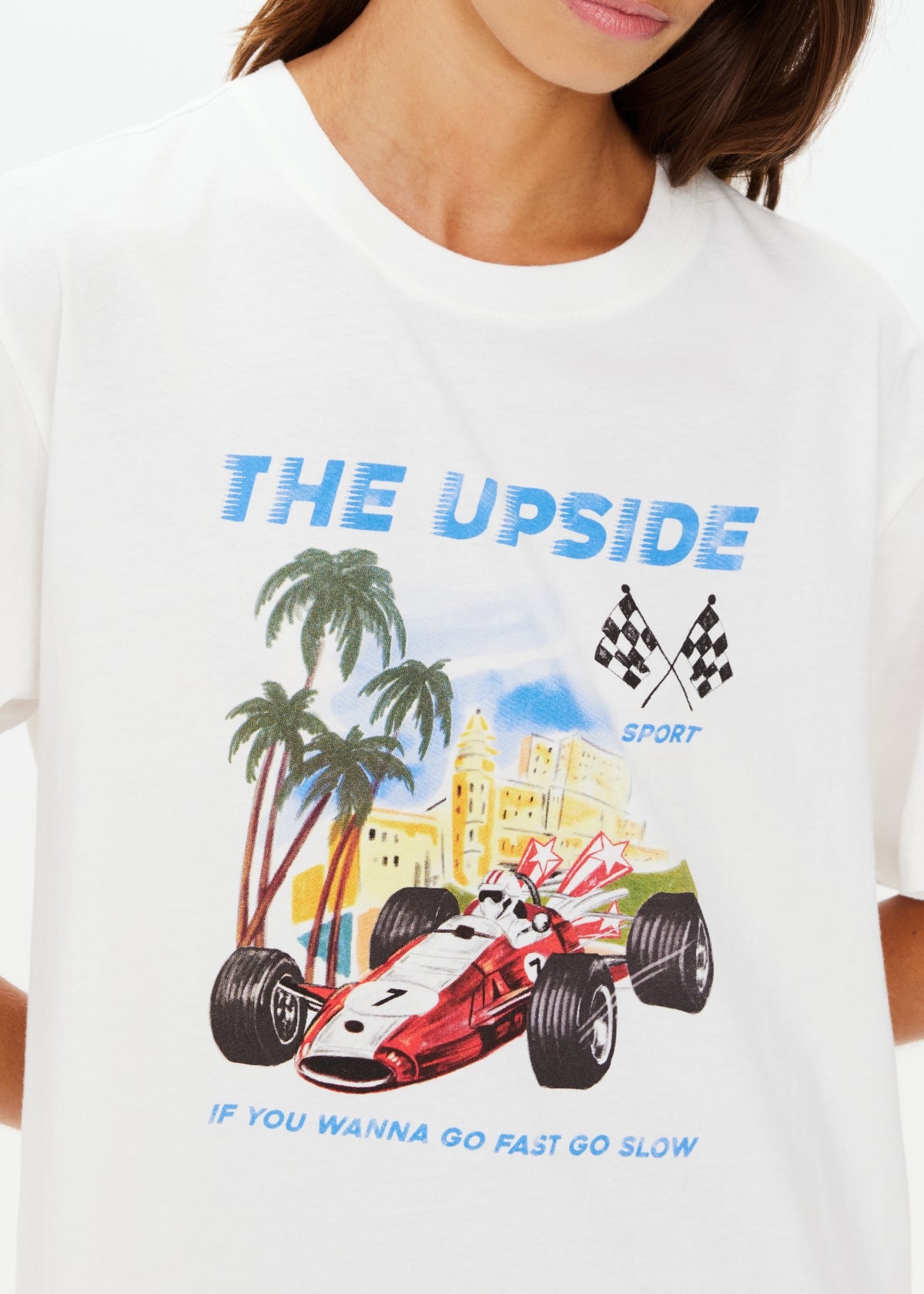 THE UPSIDE THE UPSIDE Raceway Sammi Tee