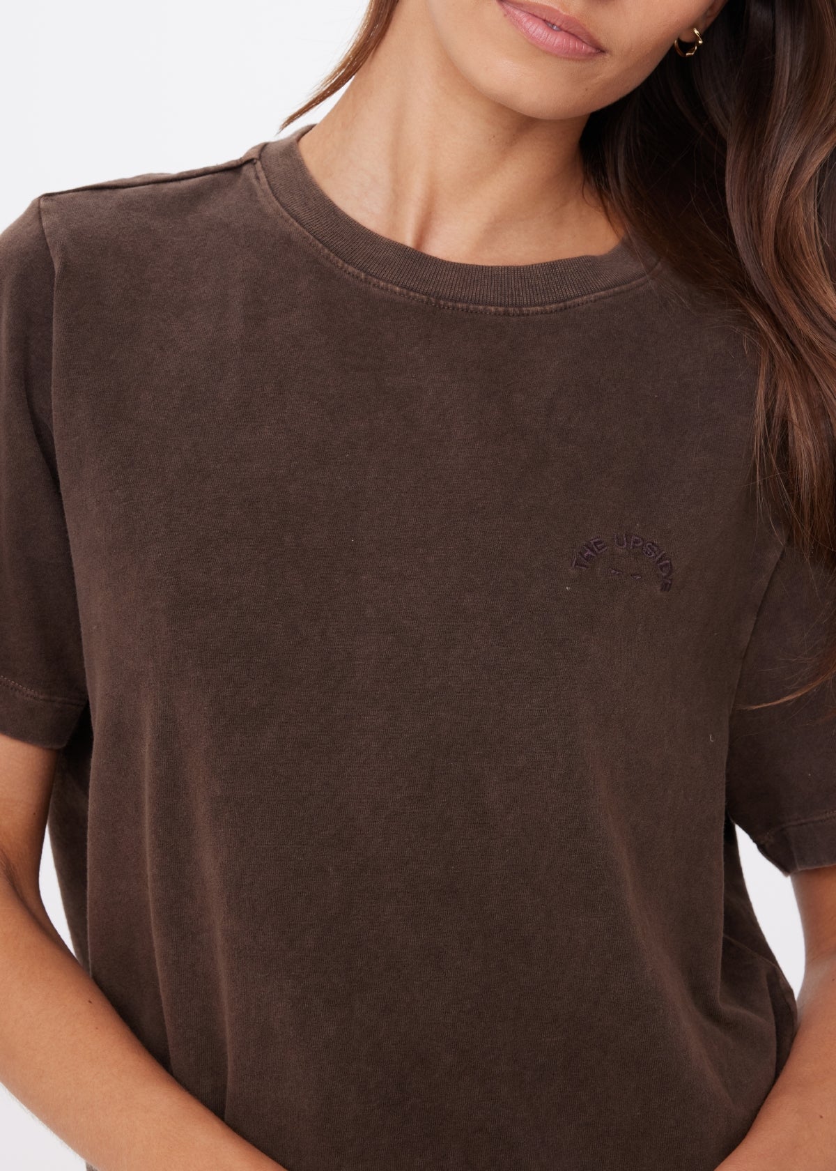 THE UPSIDE THE UPSIDE Soho Eva Crew Neck Tee