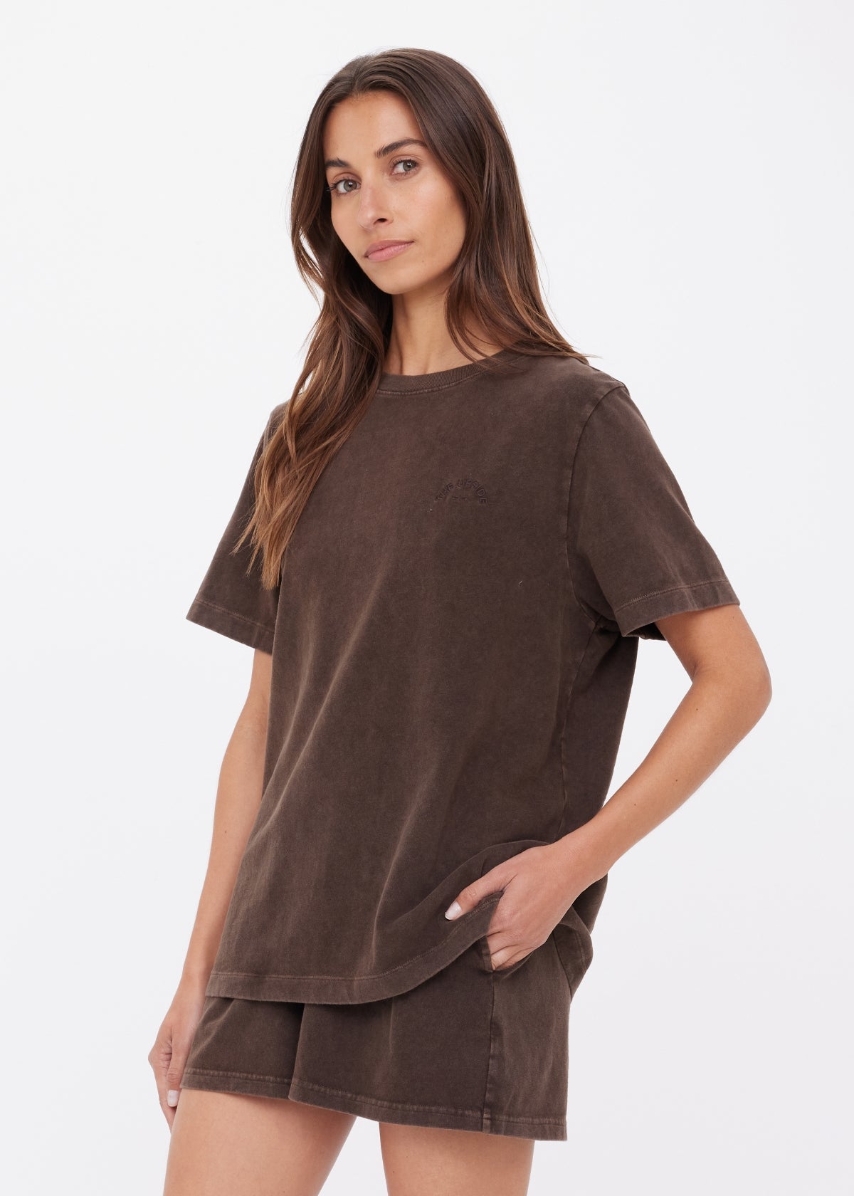 THE UPSIDE THE UPSIDE Soho Eva Crew Neck Tee