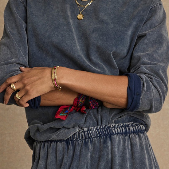 THE UPSIDE THE UPSIDE Soho Mali Long Sleeve Top