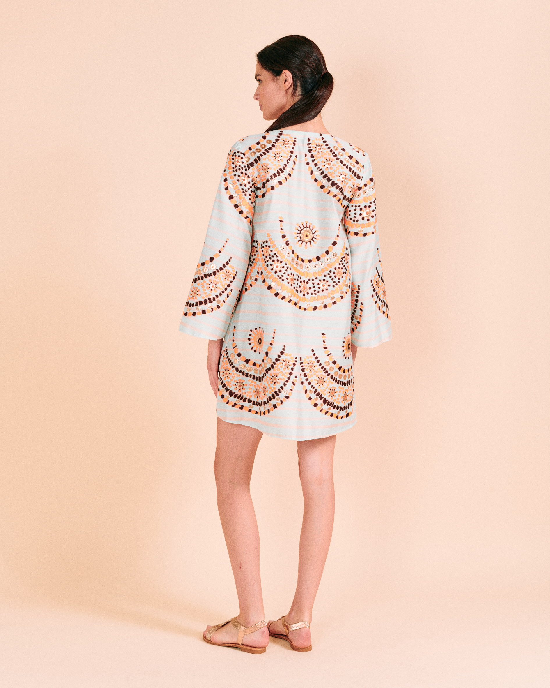 VALERIE KHALFON VALERIE KHALFON Riccio Tunic Dress