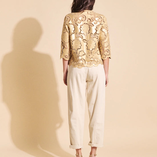 VALERIE KHALFON VALERIE KALFHON Brioni Gold Jacket