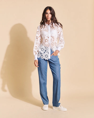 VALERIE KHALFON VALERIE KALFHON Chino Lace Shirt