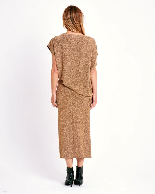 VALERIE KHALFON VALERIE Seiko Gold Skirt