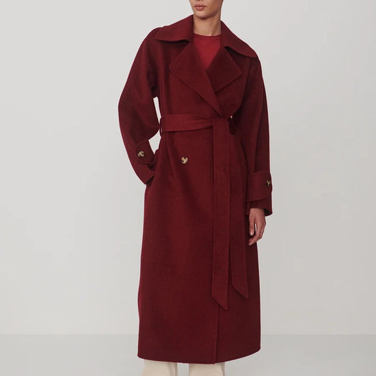 VARLEY VARLEY Helston Long Belted Coat XS