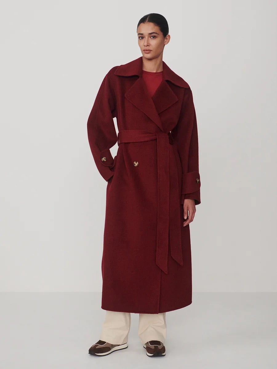 VARLEY VARLEY Helston Long Belted Coat XS