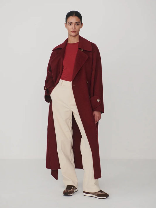 VARLEY VARLEY Helston Long Belted Coat XS