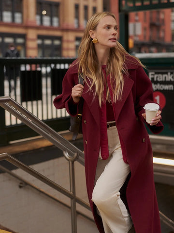 VARLEY VARLEY Helston Long Belted Coat XS