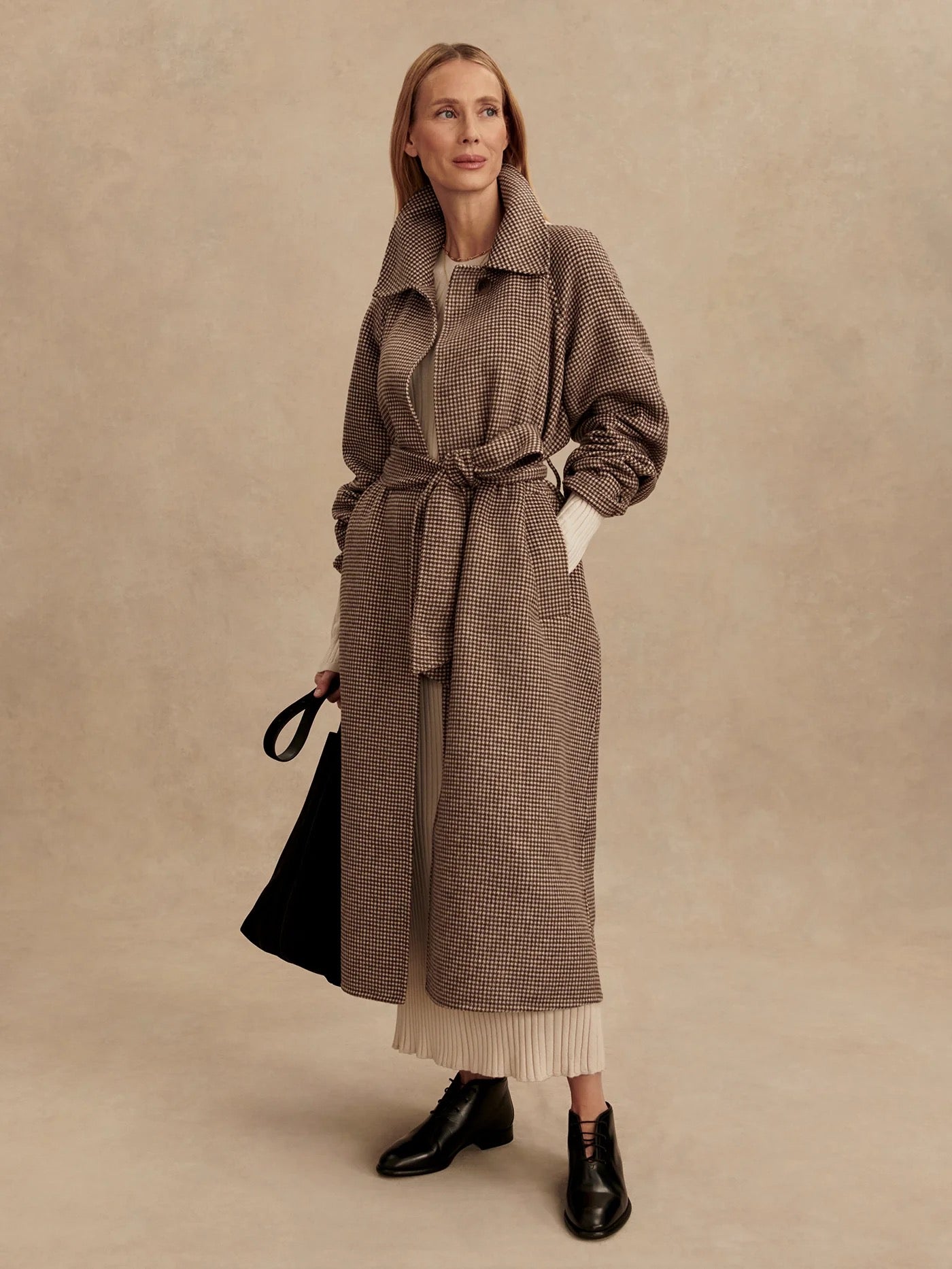 VARLEY VARLEY Tomlinson Belted Long Coat