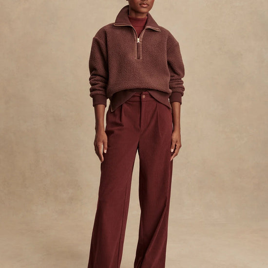 VARLEY VARLEY Roselle Half Zip Sweater