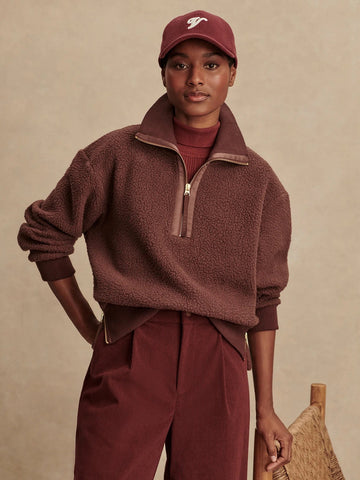 VARLEY VARLEY Roselle Half Zip Sweater