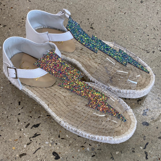 LAGOA LAGOA Ibiza Glitter Bolt Sandal