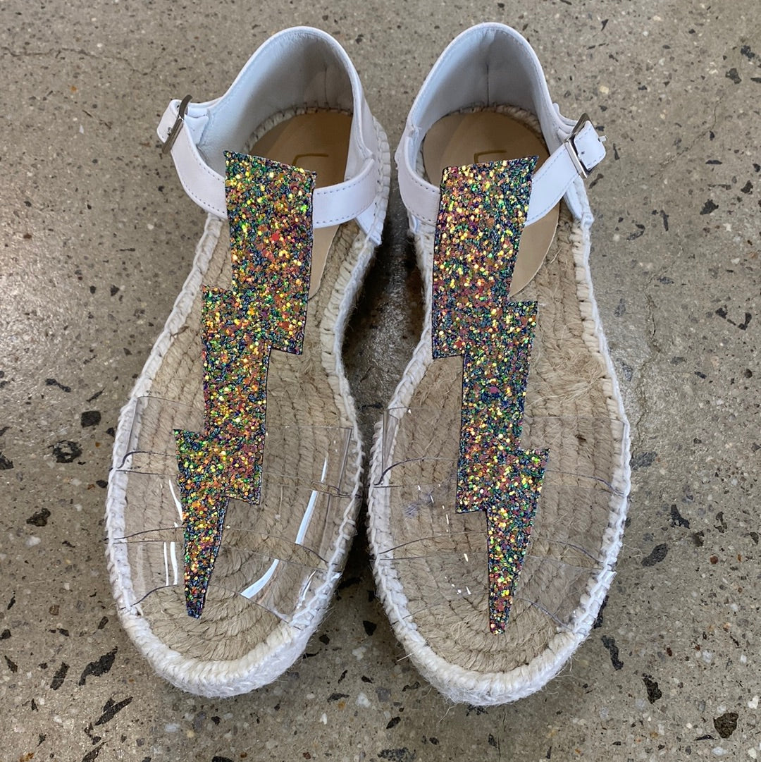 LAGOA LAGOA Ibiza Glitter Bolt Sandal