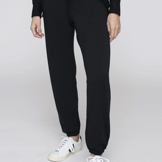 STATESIDE STATESIDE Softest Fleece Drawstring Sweatpant BLACK