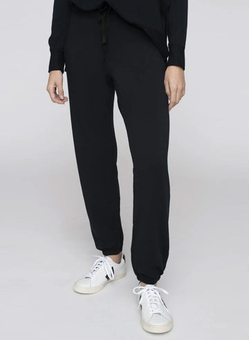 STATESIDE STATESIDE Softest Fleece Drawstring Sweatpant BLACK