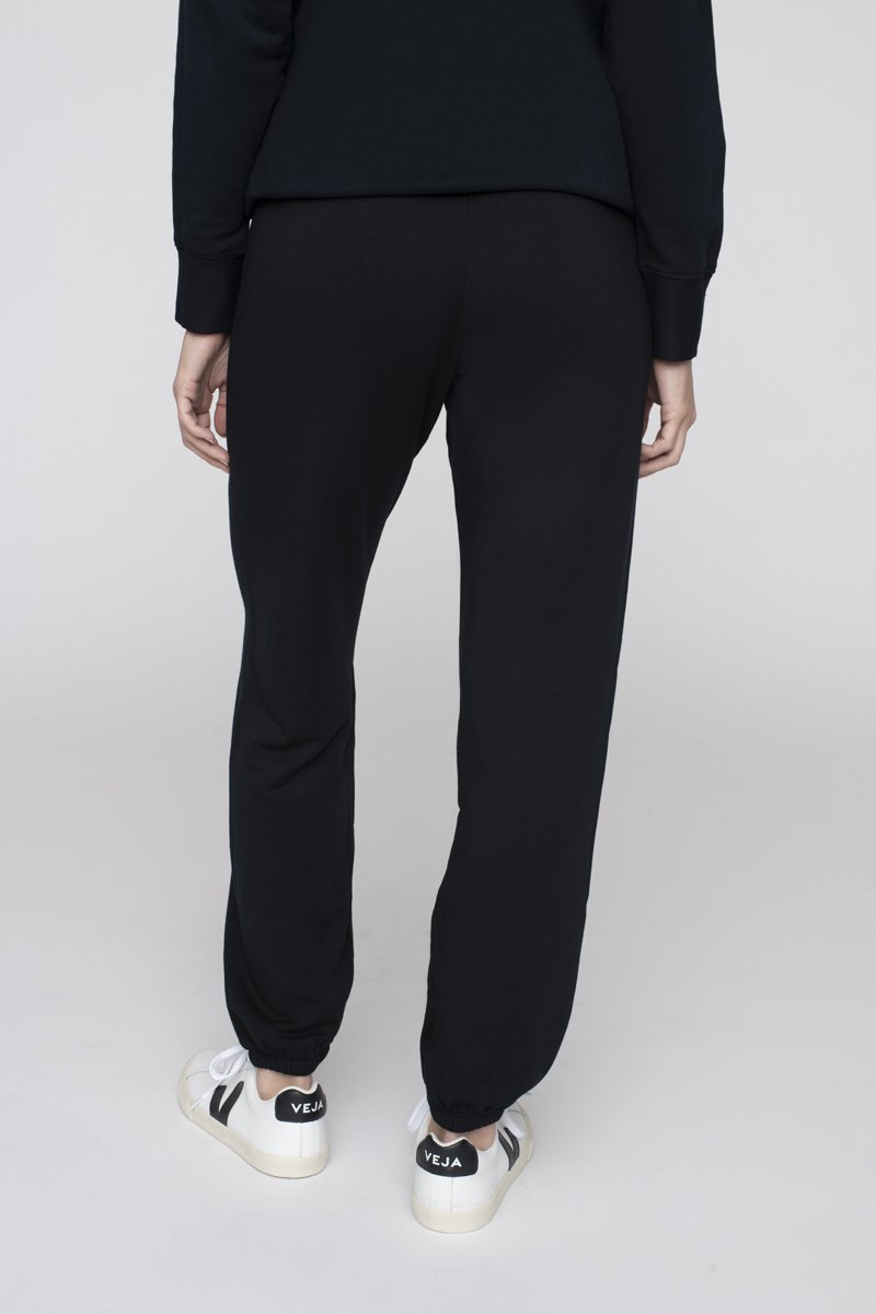STATESIDE STATESIDE Softest Fleece Drawstring Sweatpant BLACK